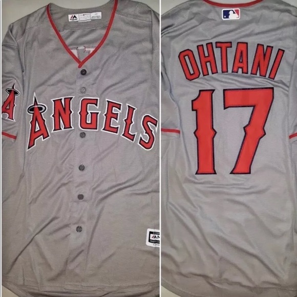 angels gray jersey